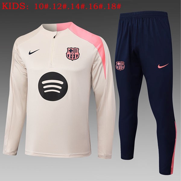 Ninos Sudadera De Training Barcelona 2025-2026 Amarillo 5